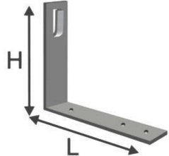 Podpěra vedení na střechy d6/8 40cm