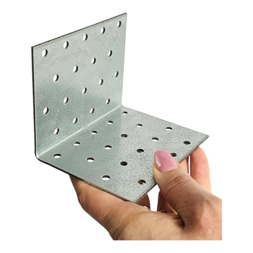 KM10 / KM 14 Úhelník montážní tesařský 80x80x100x2mm