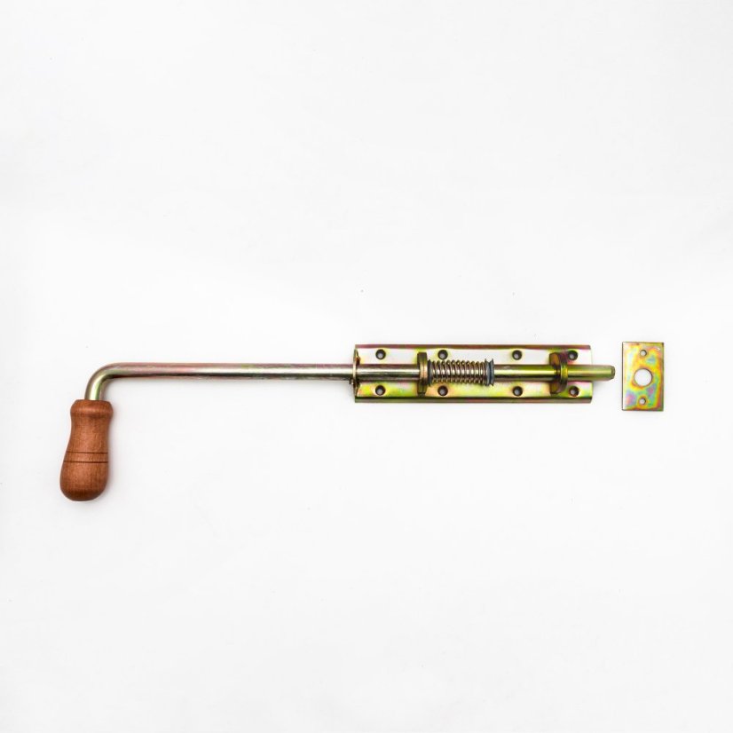 WSP 400 Zástrč pružinová s dřev. koncovkou 400x50mm