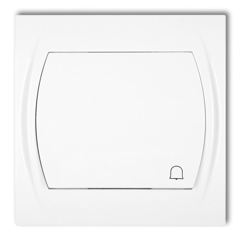 KARLIK zvonkový vypínač béžový podsvícený