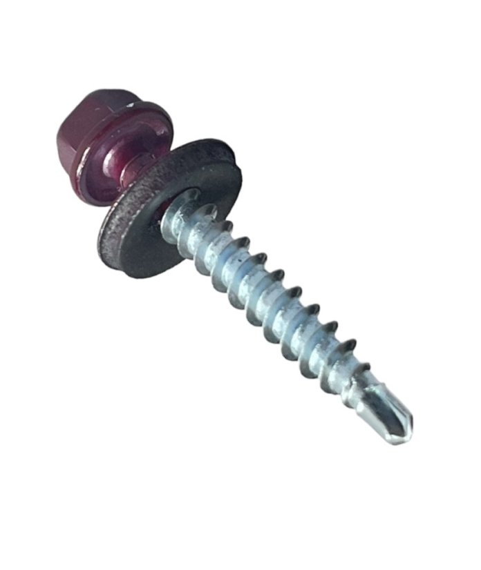 Vrut farmářský samovrtný s podložkou 4,8x35 třešeň 3011 - 250ks