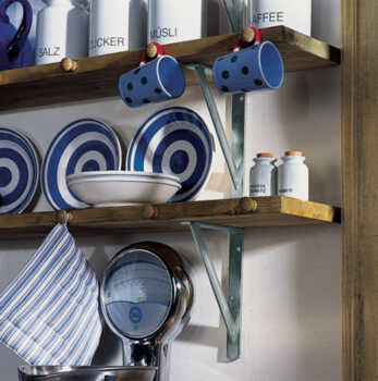 WSWP 400G Konzola zpevněná 400x250mm pozink.