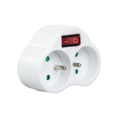 R-270WS rozbočovacia zásuvka s prepínačom