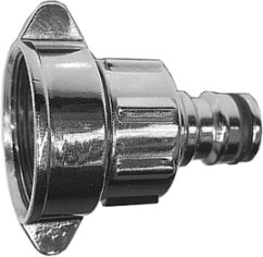 BRADAS Přípojka na vodovodní kohoutek s redukcí zinek chrom 1"-3/4"