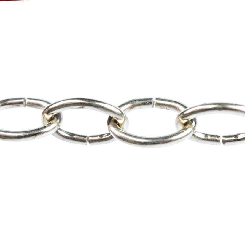 Řetěz oválný 2,8mm zlatý