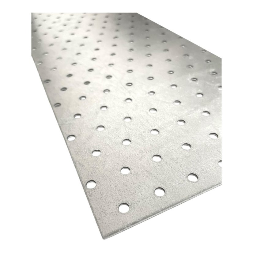 PP23 / PP34 Destička perforovaná 160x400x2mm tesařská spojka děrovaná pozinkovaná CE