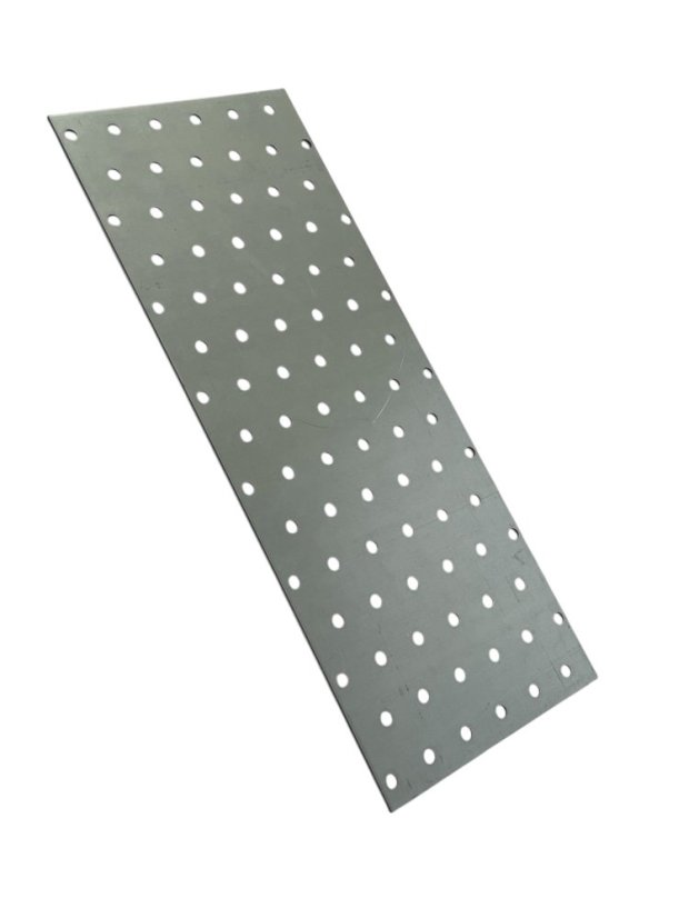 PP21 / PP30 Destička perforovaná 120x300x2mm tesařská spojka děrovaná pozinkovaná CE