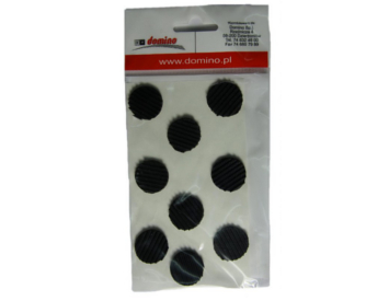 Protiskluzová podložka d25 černá 9ks