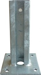 PSPM Patka sloupku plotová k příšroubování 55x35mm