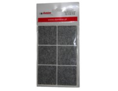 Filcová podložka 45x45 šedá - 6 ks