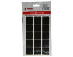 Filcová podložka 25x25 hnědá - 15 ks