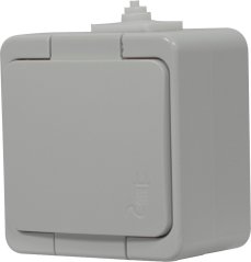 Dvojitý vypínač s klapkou