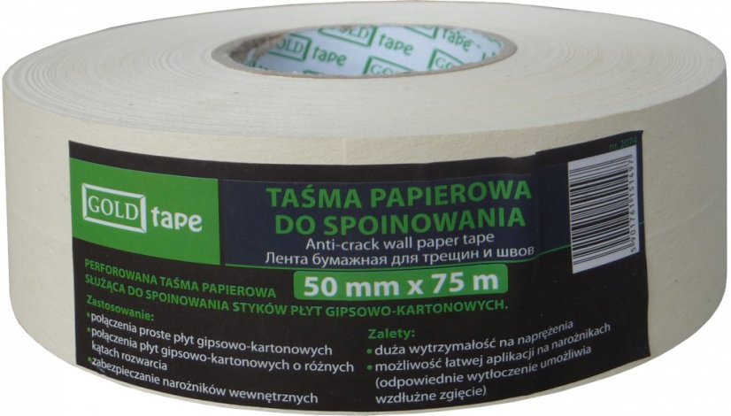 Papírová lepicí páska 50mm x 75m