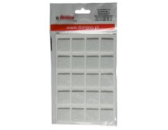 Filcová podložka 20x20 bílá - 20 ks