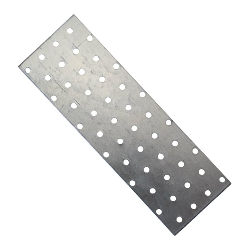 PP10 / PP18 Destička perforovaná 80x240x2mm tesařská spojka děrovaná pozinkovaná CE