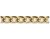 Łańcuch zegarkowy groumette 1,5mm złoty