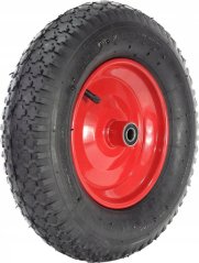 KOŁO PNEUMATYCZNE 4.00-8 2PR FI 12MM Z OSIĄ