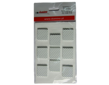 Protiskluzová podložka 25X25 bílá 9ks