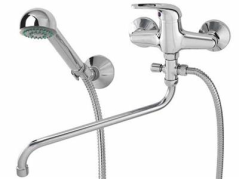 Vanová baterie se sprchovým setem chrom FIJI / FI-169.CH