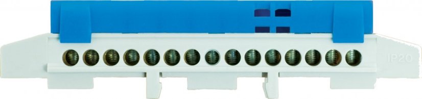 Ochranná svorkovnice IP20 modrá