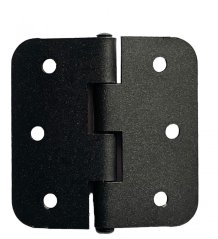 Z 75c Závěs stavební černý 75x75x2mm