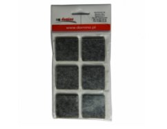 Filcová podložka 40x40 šedá - 6 ks