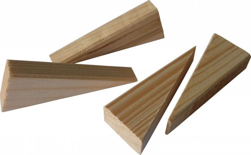 Klín montážní dřevěný montáž oken a dveří 16 - 4 ks