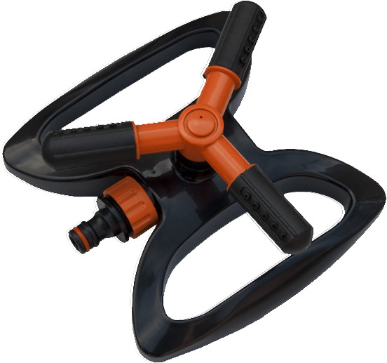 BRADAS Rozstřikovač rotační na podstavci zahradní 3 ramenný GOLD LINE