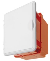Puszka złącza odgromowego z drzwiczkami 180x150, H=83-145