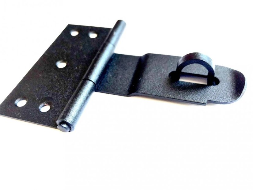 ZZP 70c Závěs zamykací jednoduchý70x40x80mm černý