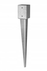 PSG 50/650 Podstawa słupa wbijana 50x650x2mm