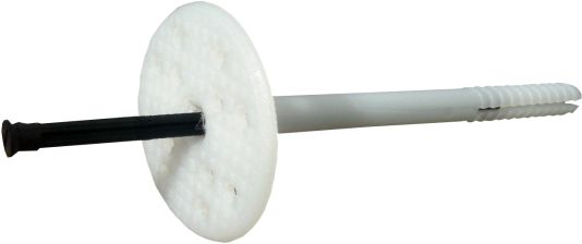 Talířová hmoždinka s plastovým trnem 10x90 - 100ks