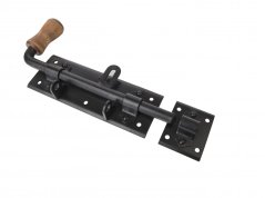 WRK 280c Zasuwka ryglowa z rączką drewnianą 280x80mm