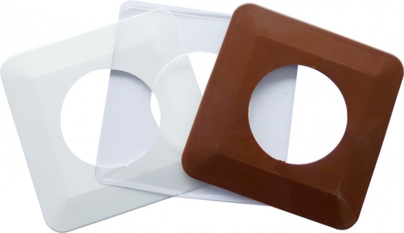 Kryt pod vypínač transparentní