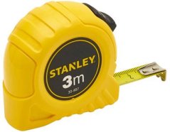 Miara-taśma miernicza parciana dł.3m/ STANLEY