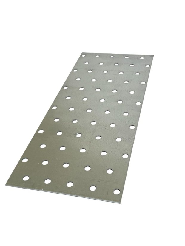 PP13 / PP24 Destička perforovaná 100x240x2mm tesařská spojka děrovaná pozinkovaná CE