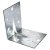 KP 2E / KP 2 Stavební Úhelník tesařský s prolisem 105x105x90x2,5mm