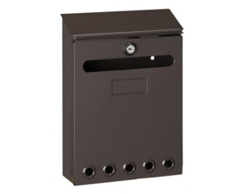 Poštovní schránka Hybryda hnědá