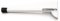 ST 200bi/PD200 Podpórka drzwi malowana 200x14mm biała