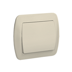 KONTAKT SIMON jednoduchý vypínač béžový
