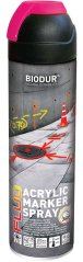 Biodur CONSTRACTION MARKING SPRAY Różowy, 500 ml