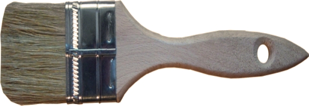 Štětec plochý anglický - 20 mm ,8'' s dřevěnou rukojetí