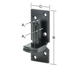 C 13/11c Držák čepu d13 11x104mm černý