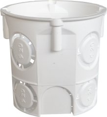 Přístrojová krabice pro povrchovou montáž 60mm bílá