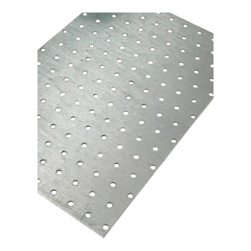 PP24 / PP31 Destička perforovaná 200x300x2mm tesařská spojka děrovaná pozinkovaná CE