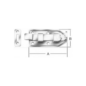 WZP 140 Zástrč zamykací rovná 140x55mm