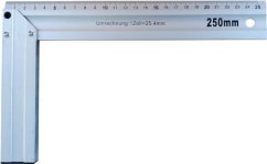 Tesařský uhelník ALU 300mm