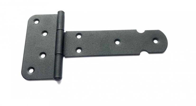 ZBF 125c Závěs brankový francouzský  125x40x80mm černý