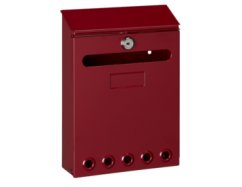Poštovní schránka Hybryda bordó