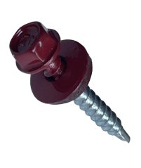 Vrut farmářský samovrtný s podložkou 4,8x35 červený 3009 - 250ks